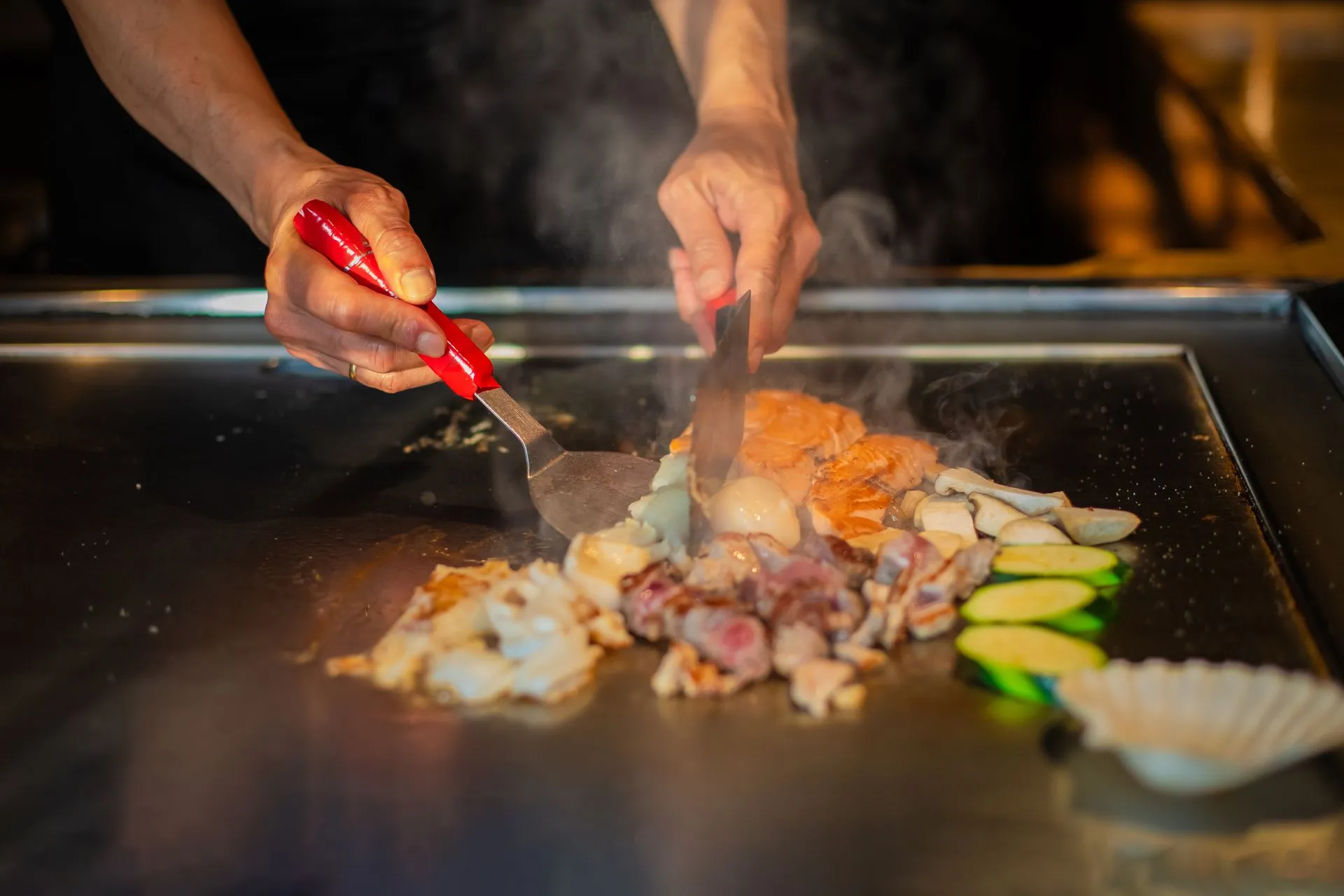 close-up-of-cooking-hibachi